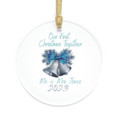 Personalized "Our First Christmas Together" Ornament