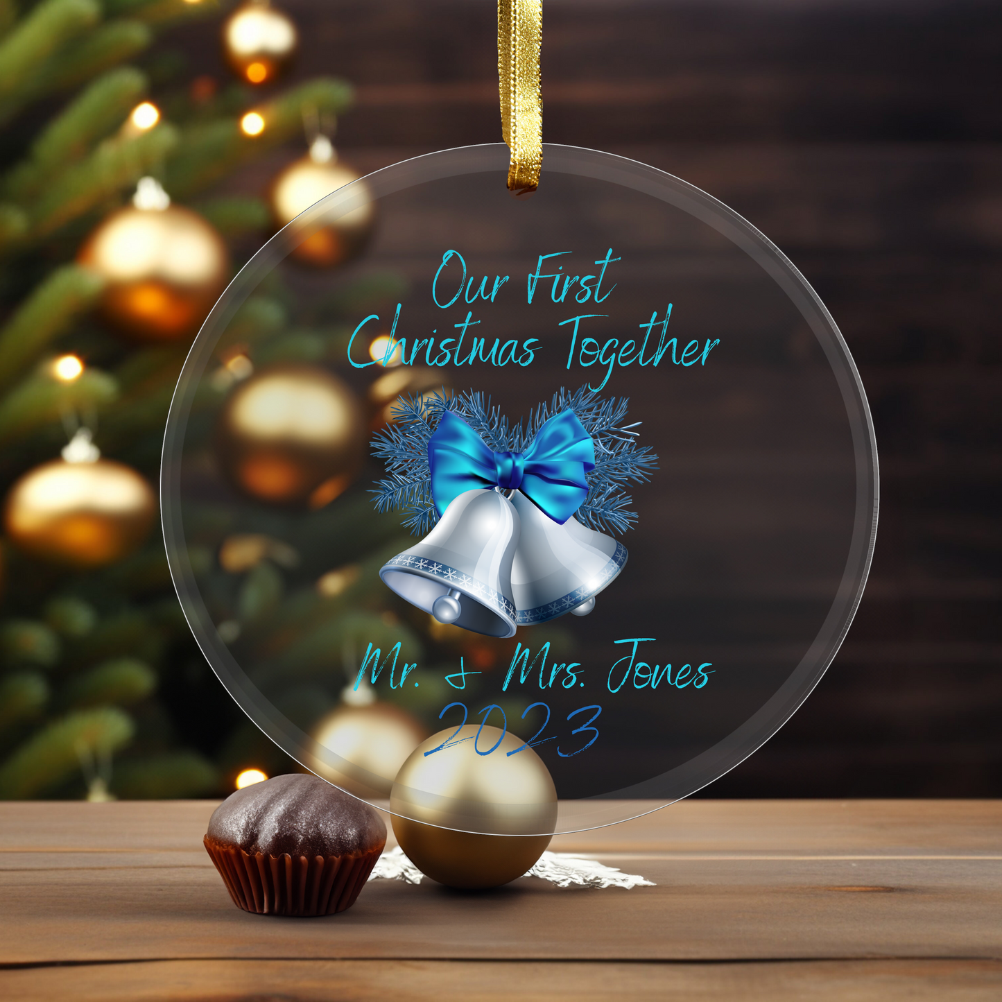 Personalized "Our First Christmas Together" Ornament